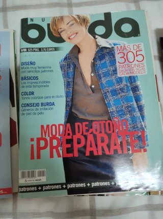 Lote Revistas burda vintage