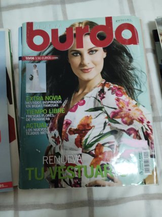 Lote Revistas burda vintage