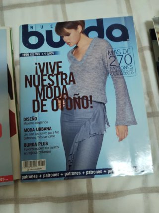 Lote Revistas burda vintage