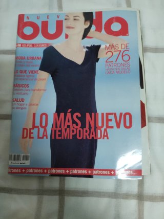 Lote Revistas burda vintage