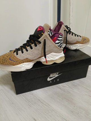 Nike LeBron XIX Safari Beige Multicolor.