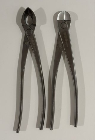 Set 4 Tijeras para bonsai acero inox
