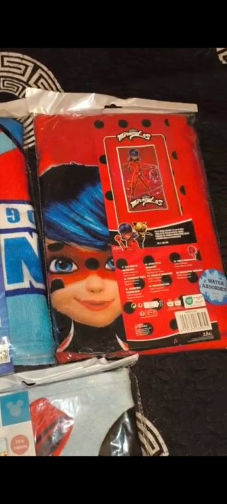 Toalla infantil Miraculous Ladybug