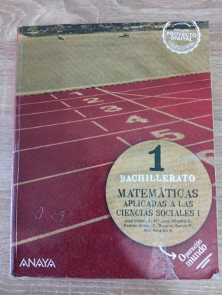 Matemáticas aplicadas a las Ciencias Sociales I...