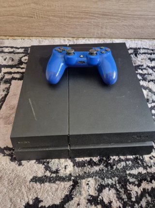 PS4 (PlayStation 4) + Mando Azul