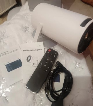 Mini Proyector LED Blanco!!!