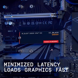 WD_BLACK SN850X SSD NVMe 2TB rápido