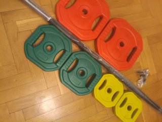 Set Pesas Body Pump 20 kg