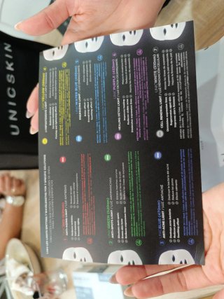 Mascarilla Facial LED Unicskin Nueva