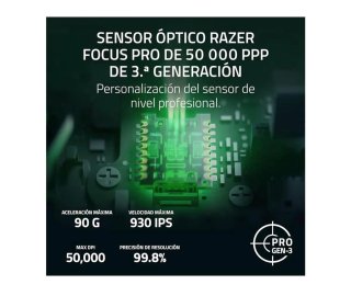 Razer Viper V4 Pro Ratón Gaming Inalámbrico Negro