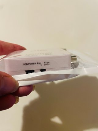 HDMI2AV Conversor HDMI a AV RCA blanco adaptador v