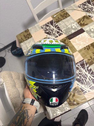 Casco AGV K3 VR46 Wake Up talla S