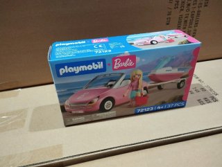 Playmobil Barbie Coche y Barco 72123