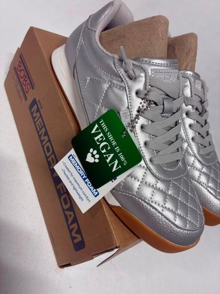 Bobs for Skechers Zapatillas Plata Mujer Talla 36