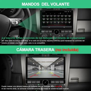 Radio Coche 2DIN Android 13 4GB+64GB