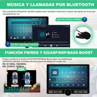 Radio Coche 2DIN Android 13 4GB+64GB