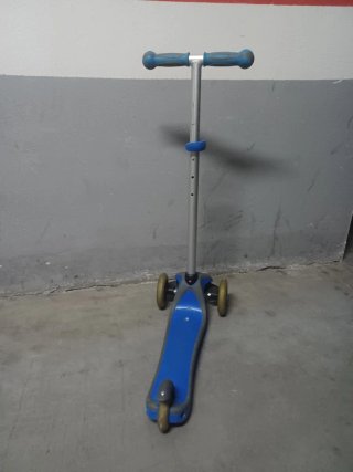 Patinete 3 Ruedas Azul Globber