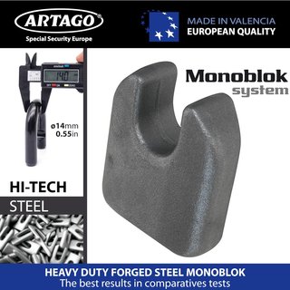 ARTAGO 68T150 cadena antirrobo moto alta gama