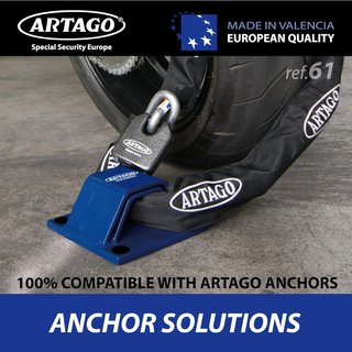 ARTAGO 68T150 cadena antirrobo moto alta gama