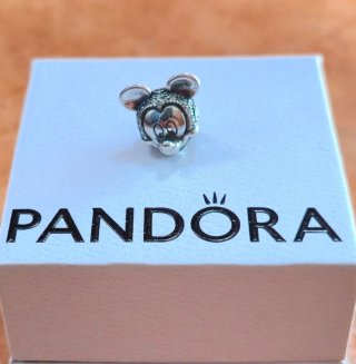 Charm Pandora x Disney Mickey Mouse Plata S925