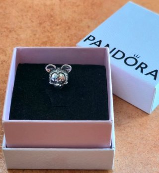 Charm Pandora x Disney Mickey Mouse Plata S925