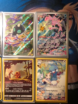 Lote cartas Pokemom ar y trainer gallery español.