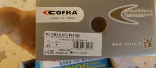 Botas de seguridad Cofra Talla 41