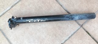 Tija de sillín de bicicleta TCC aluminio