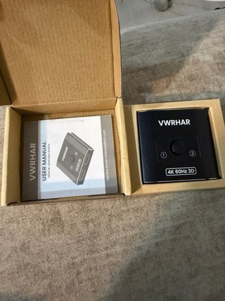 Conmutador HDMI Bidireccional VWRHAR 4K 60Hz