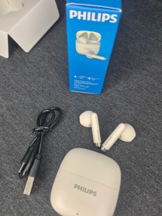 Auriculares Bluetooth Philips Beige/Blanco