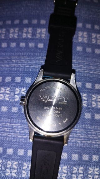 Orologio Vagary Nero e Blu