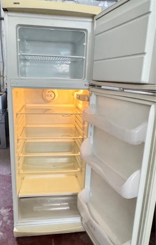 NEVERA DOS PUERTAS ZANUSSI EN BLANCO