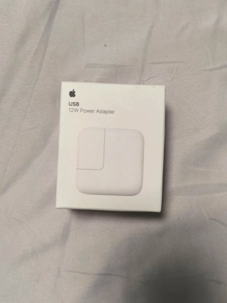 Cargador adaptador Apple 12w usb original
