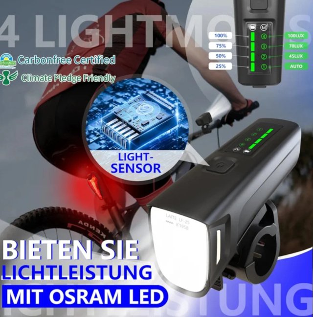 Luces Sivzo para bicicleta