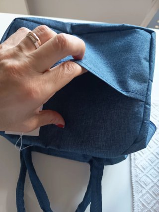 Porta vivande termico blu