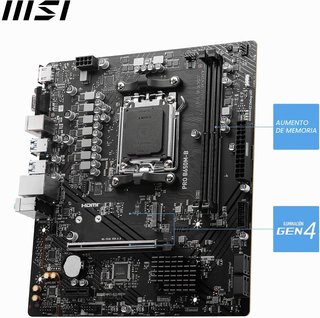 Pro B650M-B placa base calidad óptima