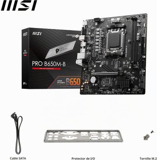 Pro B650M-B placa base calidad óptima