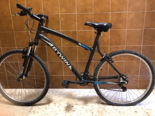 BICICLETA ROCKRIDER NEGRA