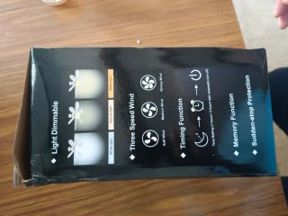 Ventilador de techo con luz y mando precio no nego