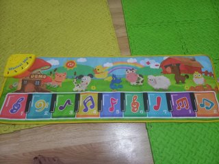 Piano Musical Infantil con Animales-alfombra
