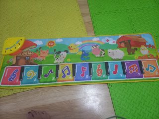 Piano Musical Infantil con Animales-alfombra