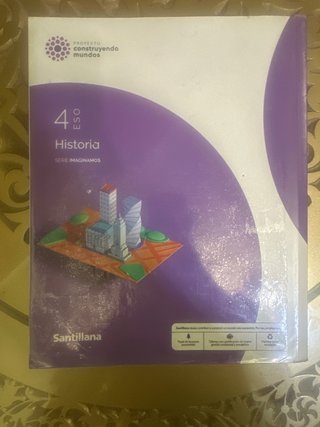 Libro cuarto de la eso historia