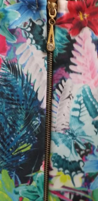 Tubino elasticizzato stampa floreale