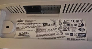 Monitor Fujitsu B24-8T Blanco