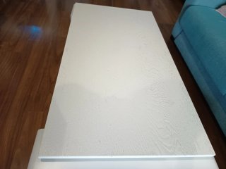 Mesa de centro extensible blanca