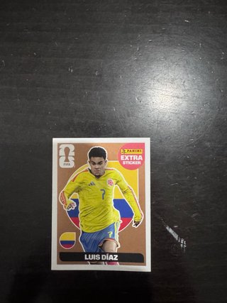 Cromo Panini Extra Mundial 2026 Luis Díaz