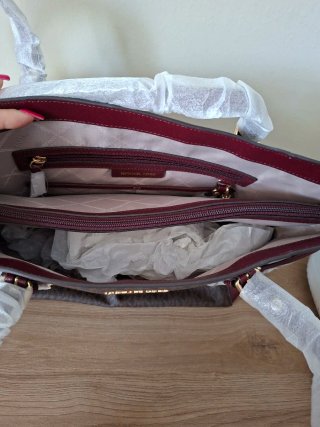 Borsa Michael Kors Marrone e Rossa