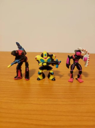 Lote 8 Figuras Guerreros Basura Galoob