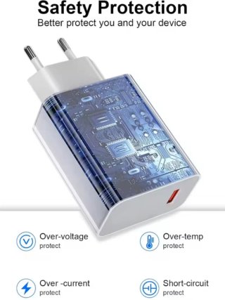 Xiaomi 67W HyperCharge Combo Cargador USB C 1,5m