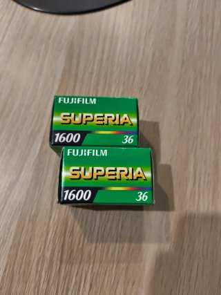 Fujifilm Superia 1600 - 2 rollos